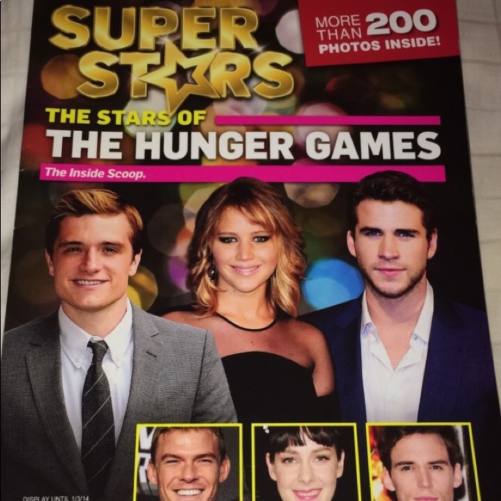 The stars of Hunger Games magazine.